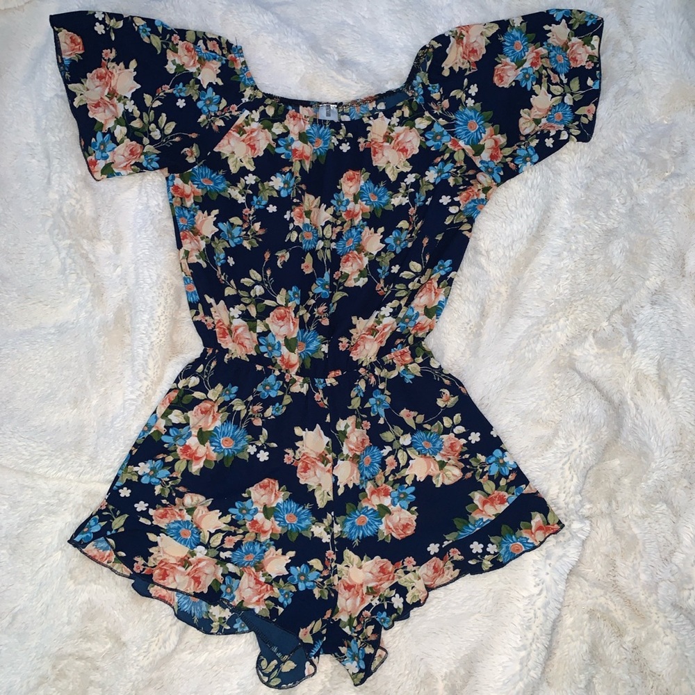 Floral Romper